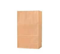 Pochette Cadeau Sac de courses en papier kraft for fêtes fin d'année, sac bonbons for magasins proximité, supermarché, gâteau, pain, rangement for aliments(NO16(25x33x14cm),30pcs)