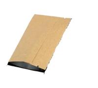 Pochette Cadeau Sac d'emballage à soufflet latéral en papier kraft de rangement for bonbons et thé DIY Sacs(130x300x65mm)
