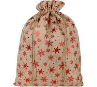 Pochette Cadeau Star 40 cm x 55 cm nature One Size