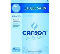 Pochette Canson Calque 70g/m² 12 feuilles 24x32 G