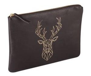 Pochette Clairefontaine Forest Cerf 27 x 19 cm Noir Noir G