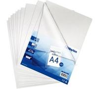 Waytex 931299 Pochette Coin Transparente A4 Lisses et épaisses 120 microns - Paquet de 50