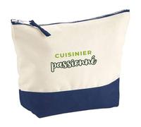 Pochette Cuisinier Passionne - Pouch - Idée Pochette Rangement Cadeau Anniversaire Fête Original Famille Travail Départ Collègue Retraite Noël. - Vert - 2
