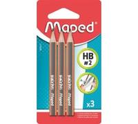 Maped Crayons graphite Mini Black Peps HB – sous blister X3