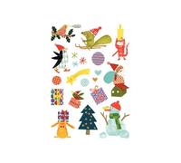 Pochette de 350 Maxi gommettes Baby Noël - assortis