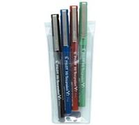 Pochette de 4 rollers PILOT V7 coloris assortis - assortis G