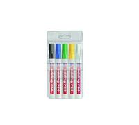 Pochette de 5 marqueurs peinture Edding assortis