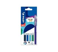 Pilot Pen Pochette de 6 rollers Frixion Ball Stick tons froids