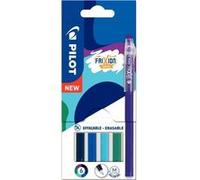 Pilot Pen Pochette de 6 rollers Frixion Ball Stick tons froids