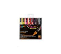 Posca Pc5m-medium Tip Warm Marker Pen 8 Units Multicolore Enfants