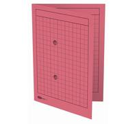 Pochette de circulation A4 en carton rouge, paquet de 50 pièces