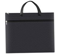 Pochette de Document A3, Sac en Tissu Oxford Étanche avec Doublure, Mallette Fourre-Tout pour Transport de Fichiers et Documents