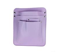 Pochette de jardinage élégante, multi-poches, compact, grand kit d'outils fleuris pour le rangement des outils de jardin, le jardinage mains libres (violet)