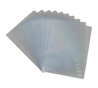 Pochette de présentation - HERLITZ - A4 - PP transparent - 0,11 mm - 10 pièces