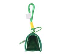 Pochette de présentation transparente pour badges avec corps en tissu Oxford, organisateur de rangement et sangle à clip pour le transport quotidien et la commande de Pochette de présentation de