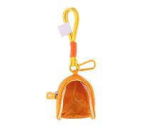 Pochette de présentation transparente pour badges avec corps en tissu Oxford, organisateur de rangement et sangle à clip pour le transport quotidien et la commande de Pochette de présentation de