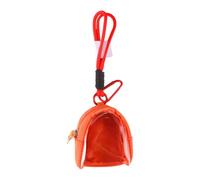 Pochette de présentation transparente pour badges avec corps en tissu Oxford, organisateur de rangement et sangle à clip pour le transport quotidien et la commande de Pochette de présentation de