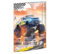 Pochette de rangement à dessins ""Monster Truck""