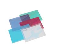 Pochette de rangement à pression A4 Rexel coloris assortis - Paquet de 6
