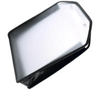Pochette de Rangement Documents A4 Extensible en Tissu Oxford Noir | Factures et Reçus, Gain de Place Paquet, Usage Bureau et Déplacements Professionnels