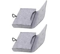 Pochette de Rangement Feutre, pour Huiles Essentielles, 6 Flacons | Lot de 2, Tissu Non Tissé, Format Voyage, pour Cosmétiques et Familles, Pratique à Emporter