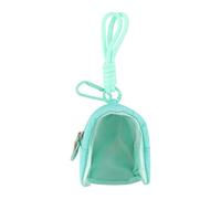 Pochette de rangement pour badges avec fenêtre transparente, corps de rangement en tissu Oxford et sangle à clip pour le transport quotidien des essentiels, pochette de présentation de badges, petit