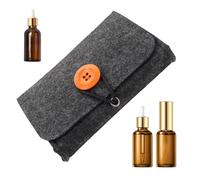 Pochette De Rangement pour Bouteilles D'huile - Sac De Compact en | Feutre, Support D'huile De Soin De La Peau | Construction Légère, Organisateur Facile D'accès, Accessoire Idéal Pour Les Huil