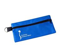 Pochette de rangement pour compteur de scoliose, étui à outils en toile à fermeture éclair avec boucle latérale pour le rangement en, le transport quotidien et l ' utilisation en armoire