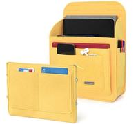 Pochette de rangement Vilt jaune 26 x 10 x 35 cm, multifonctionnelle