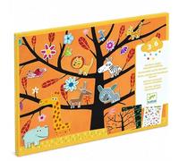 Pochette de stickers repositionnables avec décors Chat-Perché ! - Djeco