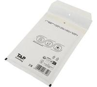 Pochette d'expédition à bulles d'air Dimensions intérieures 110x215mm Dimensions extérieures 140x225mm blanc Fermeture SK LxLmm
