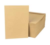 Pochette d'expédition B4 - 500 pièces - 250x353 mm - 120 g/m² épaisseur - marron - bande adhésive - enveloppe d'expédition - emballage - pochette d'expédition