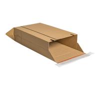 Pochette d'expédition, carton ondulé, A4, marron