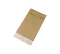 Pochette d'expédition matelassée Dimensions 190x50x300+50mm papier kraft brun SK L300xBmm