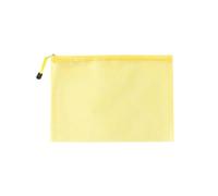 Pochette Document Zippée Pochette à fermeture éclair en maille A4/A5/A6, 10 pièces, sac à documents, dossiers étanches à fermeture éclair, fournitures scolaires et de bureau, trousse à crayons, sacs d