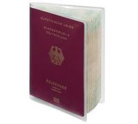 Pochette double pour passeport, format: 189 x 129 mm