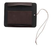 Pochette en Cuir Synthétique pour Couteaux de Sculpture, Rangement | Fermeture Sécurisée, Format Enroulable Pratique, pour Chefs et Menuisiers, Préparation Culinaire ou Couleur Aléatoire