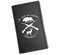 Pochette Etui Porte Carte Grise - Super Chasseur