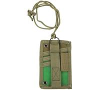 Pochette Extérieure pour Cartes et Badges, Vert, Oxford, Usage Bureau | Affichage Visible du Badge, Port au Cou sans Contraintes, Nettoyage Facile, pour Contrôles et École