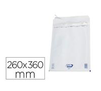 Pochette gpv bulles air kraft blanc 75g 260x360mm h boîte 100 unités