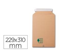 Pochette gpv carton à soufflets c4 229x310mm paquet 5 unités