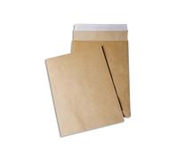 Pochette gpv kraft 120g e4 280x400mm soufflet 30mm paquet 50 unités