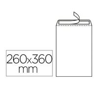 Pochette gpv kraft bulles air économique 260x360mm h coloris blanc 75g sachet 10 unités