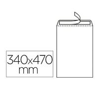 Pochette gpv kraft bulles air économique 340x470mm k coloris blanc 75g sachet 10 unités
