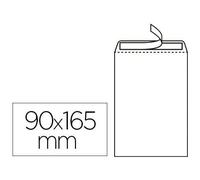 Pochette gpv kraft bulles air économique 90x165mm a coloris blanc 75g sachet 10 unités
