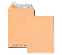 Pochette kraft brun C5 162 x 229 mm GPV 90 g sans fenêtre - Boîte de 500