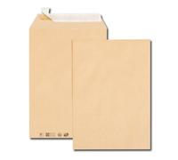 Pochette kraft gpv adhésive économique 24 260x330mm 90g paquet 10 unités