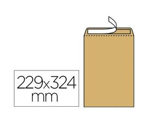 Pochette kraft gpv adhésive économique c4 229x324mm 85g sachet 25 unités