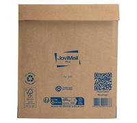 Pochette matelassée bulles Jovimail Plus kraft brun renforcé 220 x 260 - Carton de 100