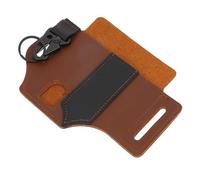 Pochette Multi-Usage pour Ceinture en Cuir, Marron, Artisanale | Organisation des Accessoires, Résistante à L’usure Rayures, Acier, pour Homme